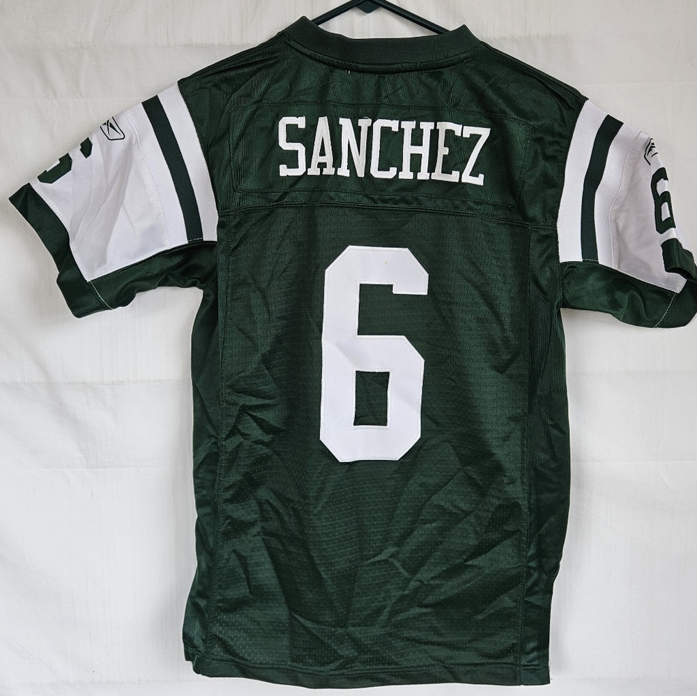 Mark Sanchez Reebok NFL Green Jersey M +2